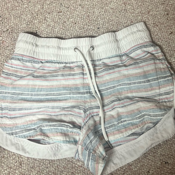 Athleta Multicolor Linen Blend Jacket - Picture 1 of 5